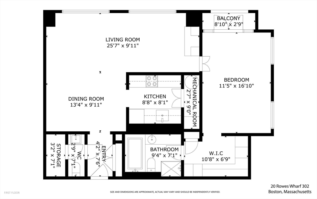 20 Rowes Wharf, Waterfront