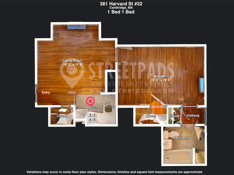 381 Harvard St, Mid-Cambridge