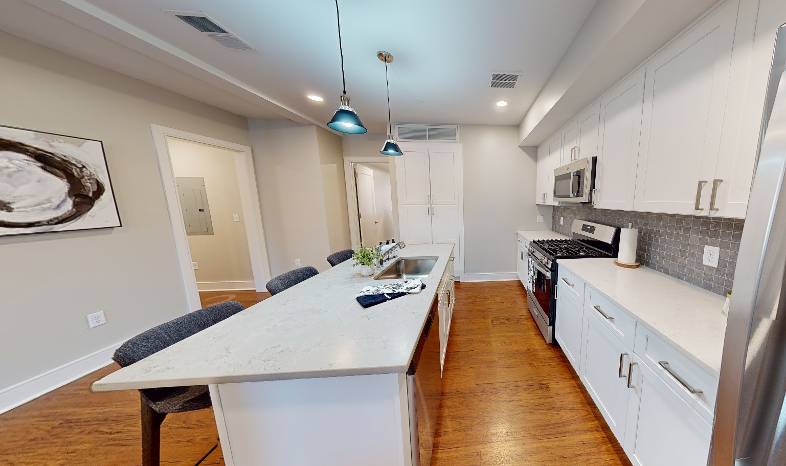 3 bed, 3.5 bath apartment for rent at 386 Harvard St Unit T, Mid Cambridge — photo 2 of 21