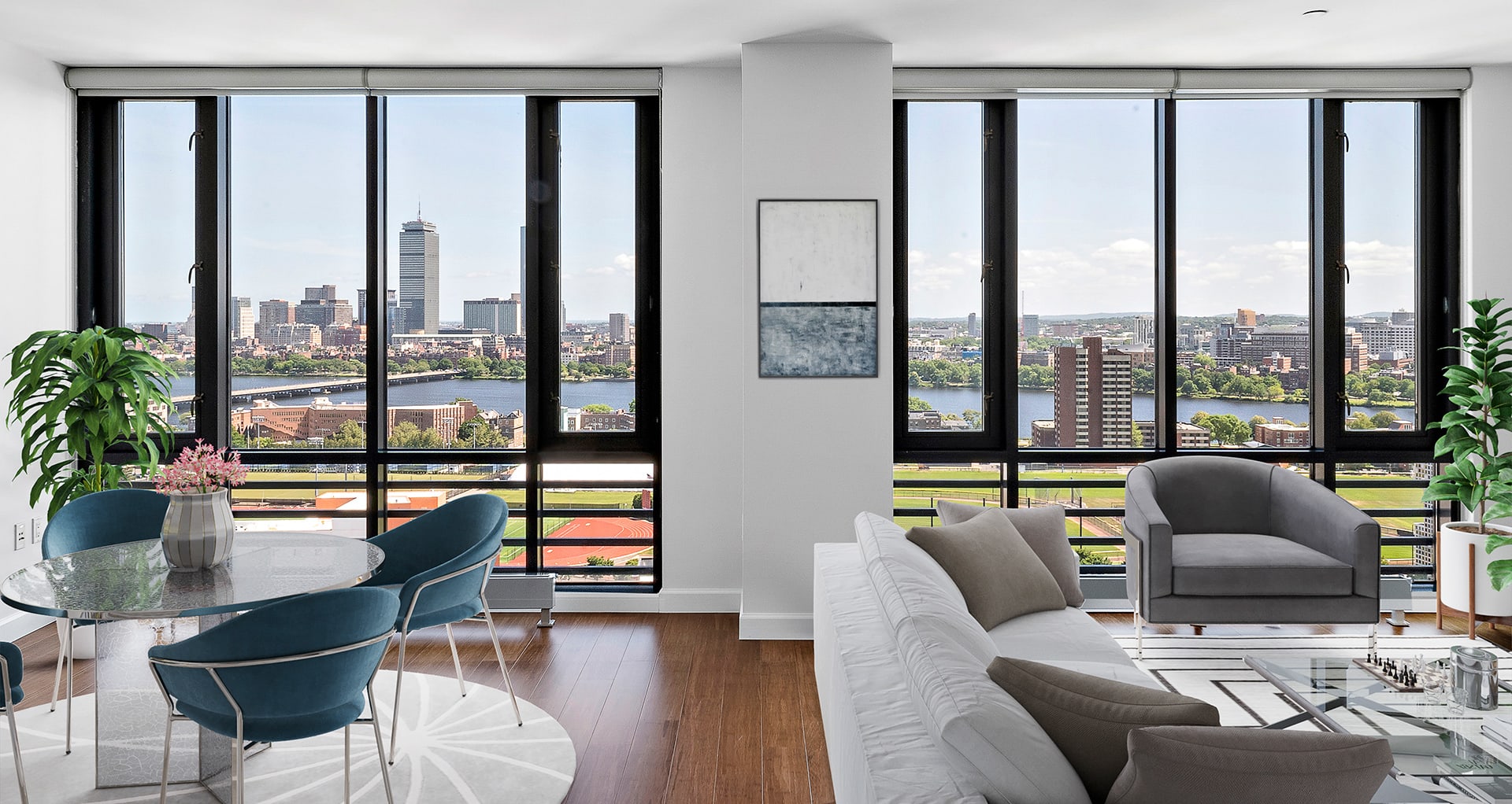 2 bed, 2 bath apartment for rent at 100 Landsdowne Unit Penthouse 2LS - 1803, Central Square — photo 6 of 9