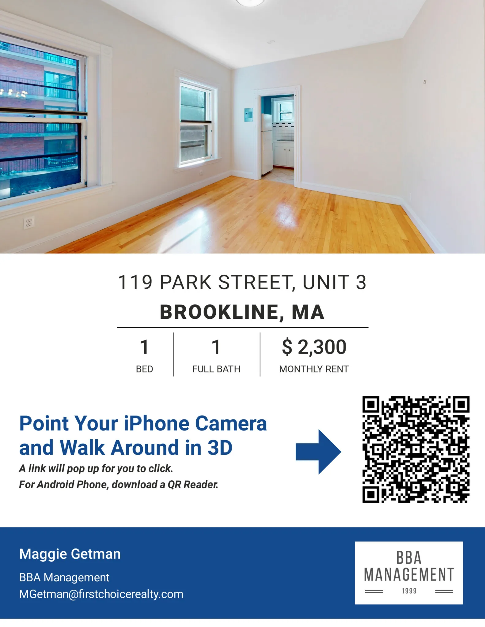 119 Park St, Coolidge Corner