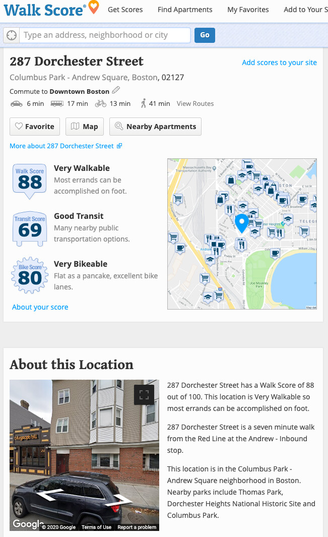 287 Dorchester St, South Boston