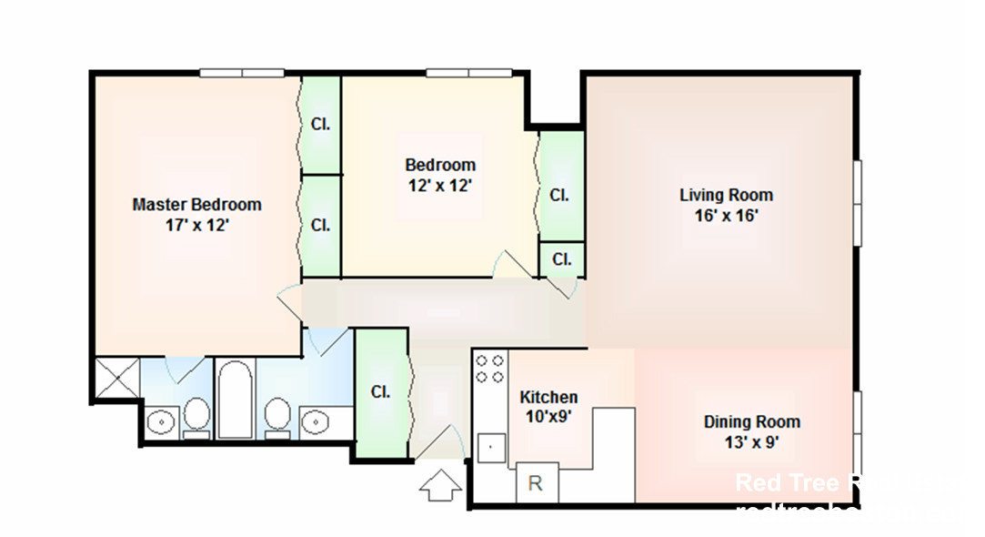 2 bed, 2 bath apartment for rent at 1243 Beacon St Unit 8-A, Coolidge Corner — photo 14 of 15