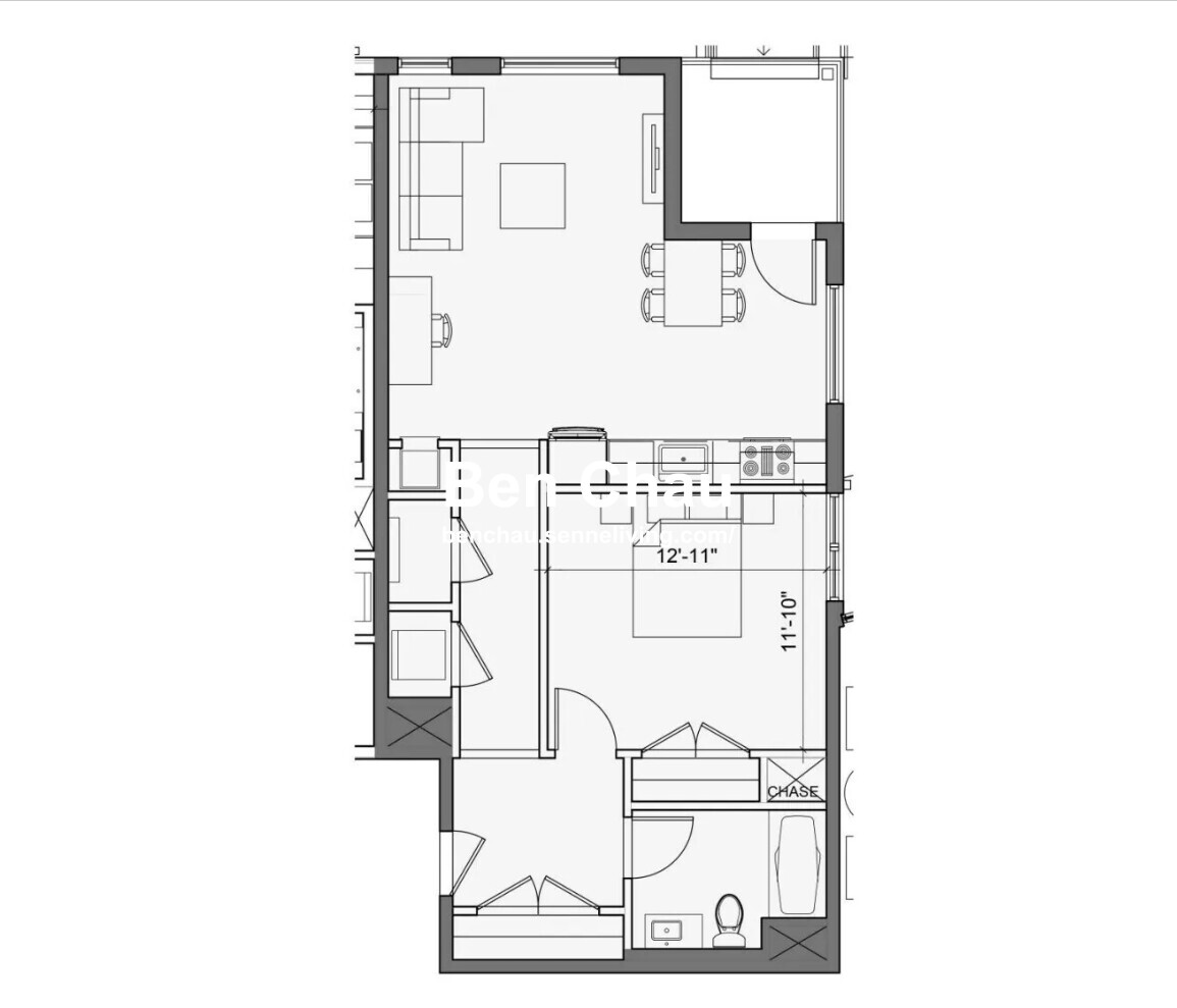 1 bed, 1 bath apartment for rent at 14 Ward St Unit 101B, Union Square — photo 13 of 13