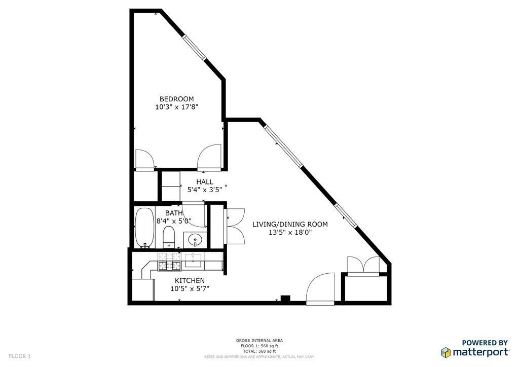 1 bed, 1 bath apartment for rent at 2440 Massachusetts Ave Unit 27, Mid Cambridge — photo 10 of 13
