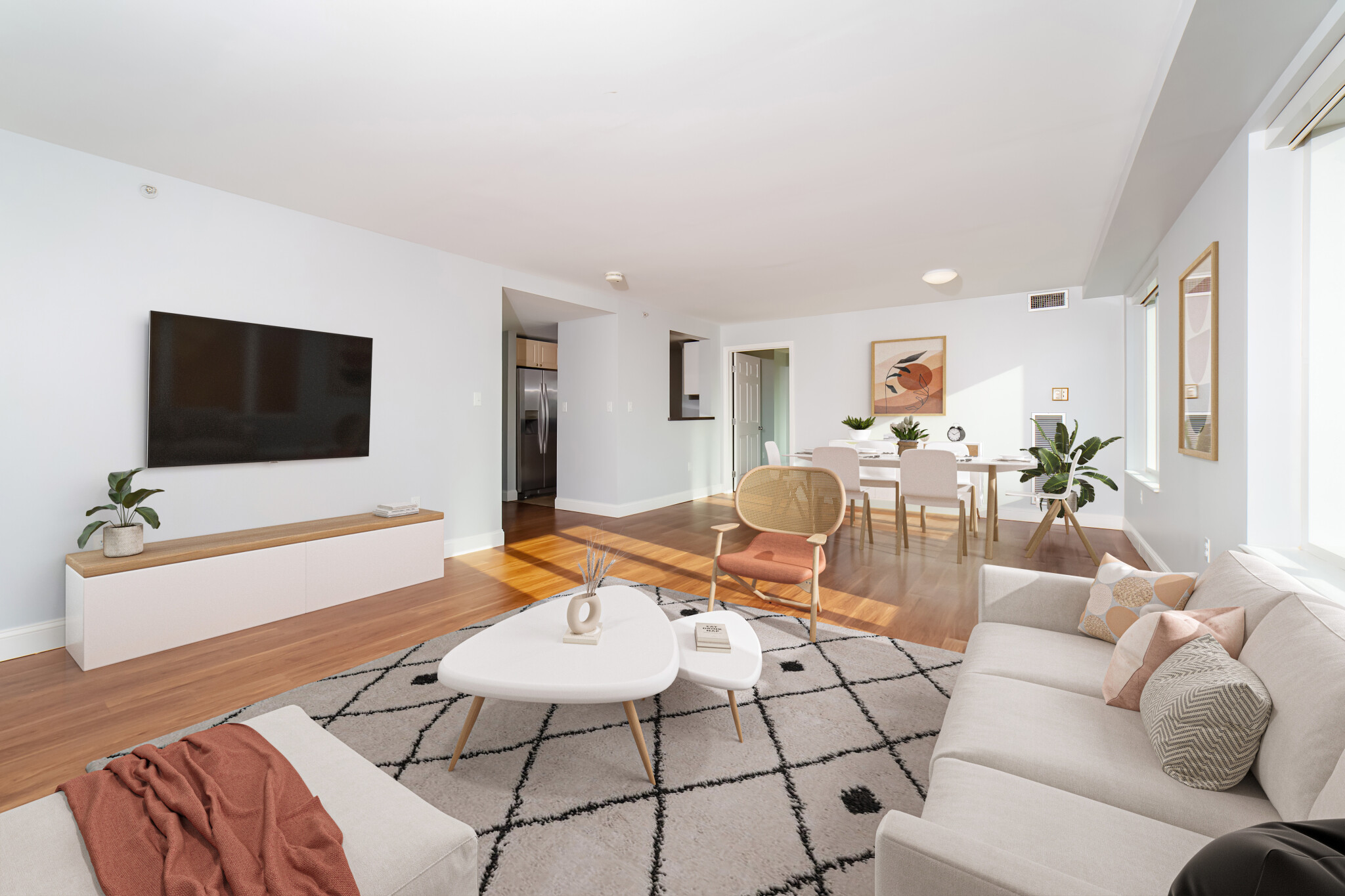 3 bed, 2 bath apartment for rent at 1 Nassau St Unit 806, Back Bay — photo 4 of 7