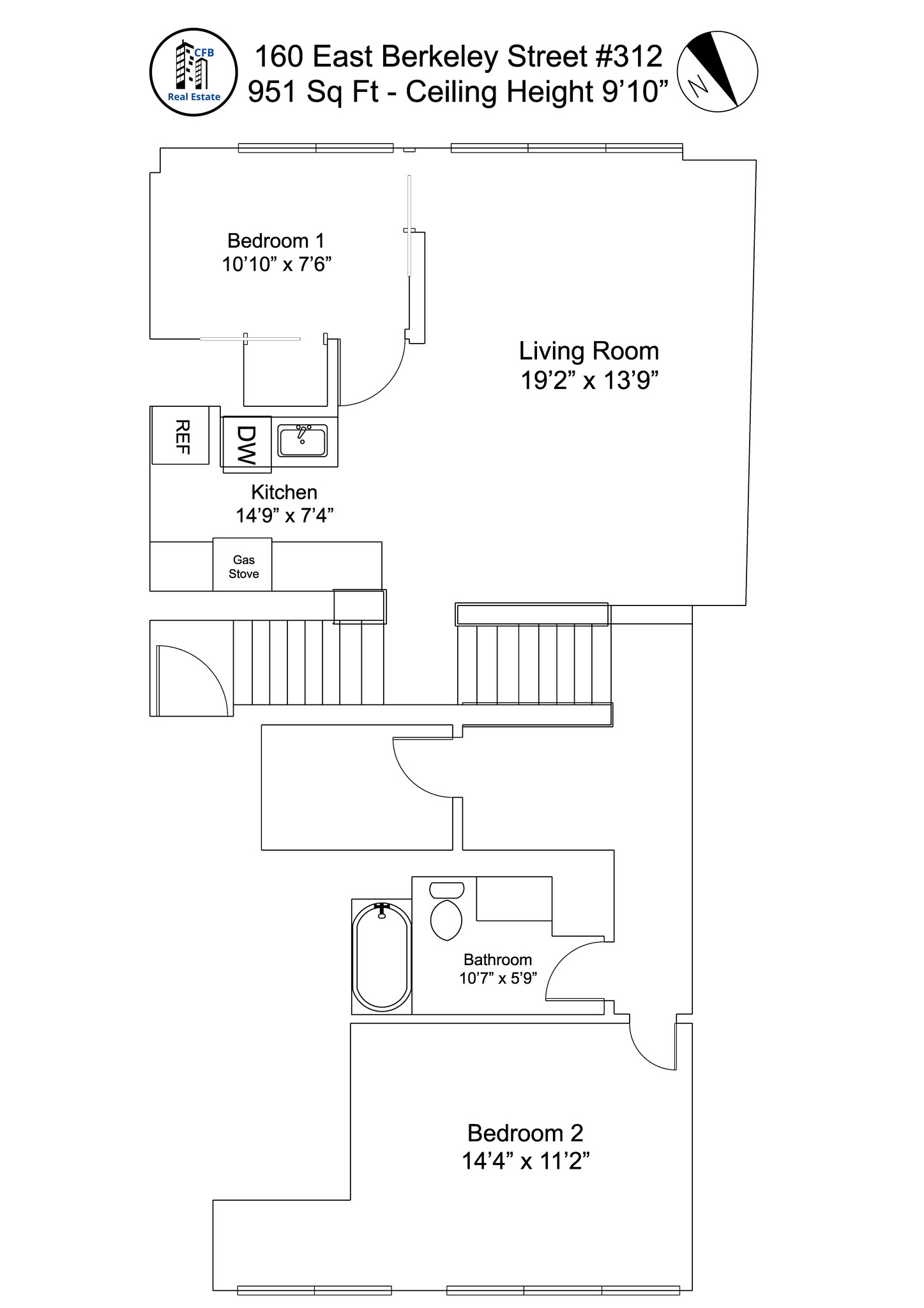 160 East Berkeley St, South End