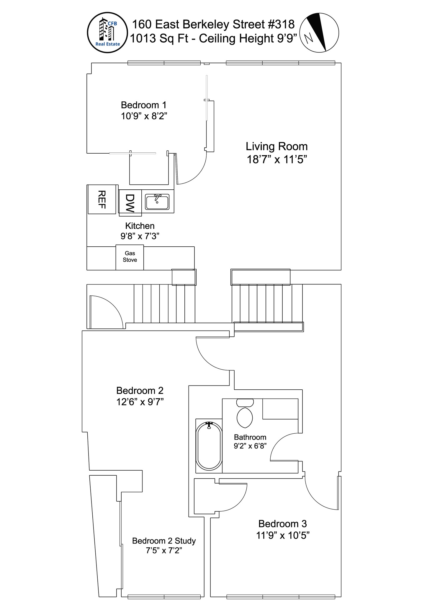 160 East Berkeley St, South End