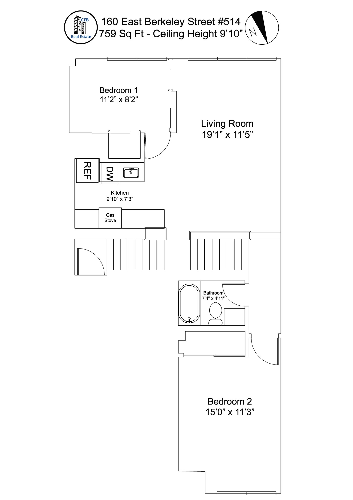 160 East Berkeley St, South End