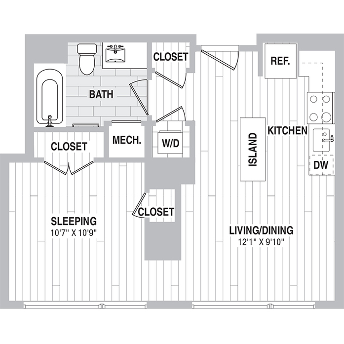 Studio bed, 1 bath apartment for rent at 165 Cambridge Park Dr Unit 420, North Cambridge — photo 1 of 3