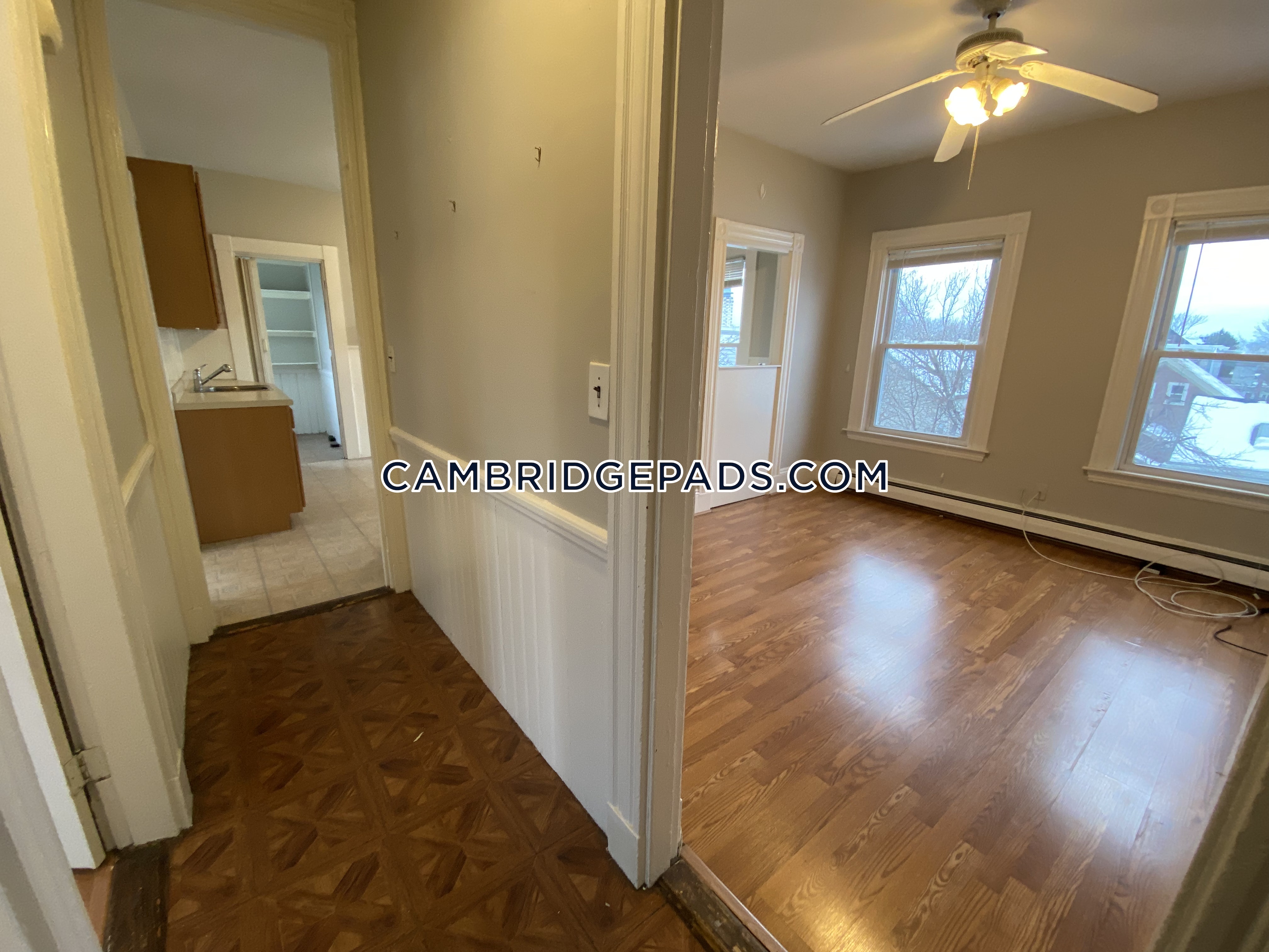 2 split bed, 1 bath apartment for rent at 70 Spring Unit 3A, East Cambridge — photo 4 of 9