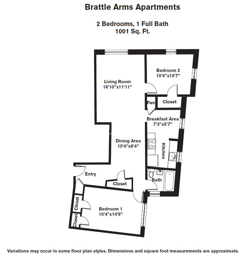 2 bed, 1 bath apartment for rent at 60 Brattle St Unit 504T, West Cambridge — photo 19 of 19