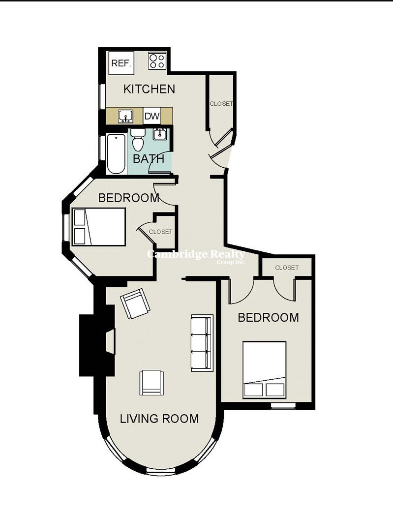 2 bed, 1 bath apartment for rent at 1039 Massachusetts Ave Unit 603T, Harvard Square — photo 16 of 17