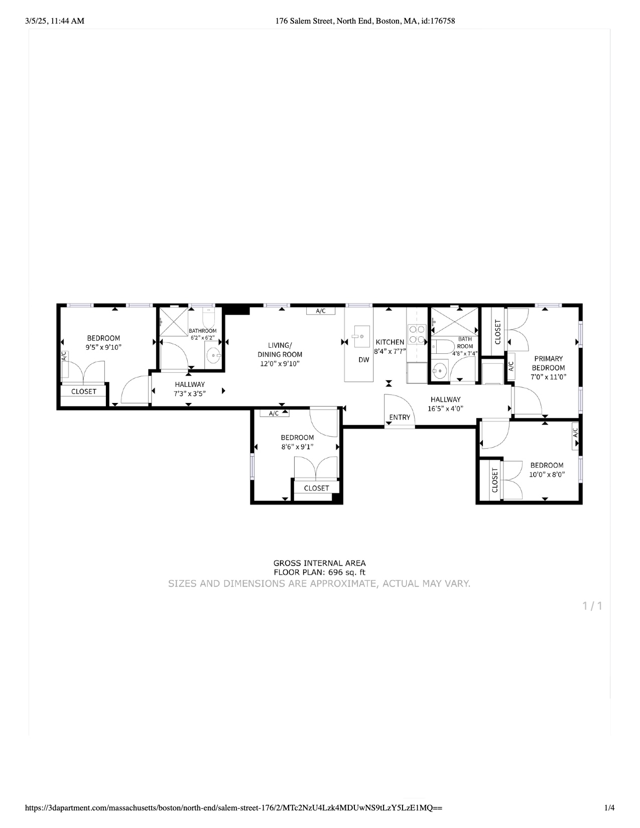 176 Salem St, North End