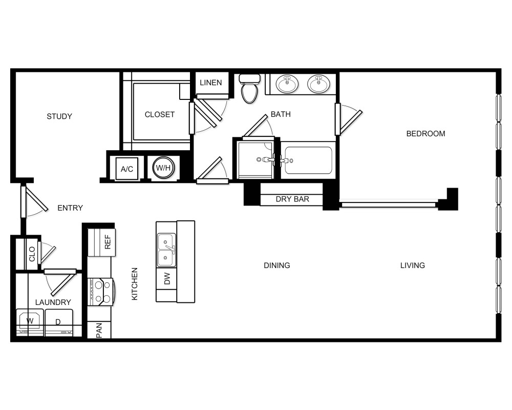 1 bed, 1 bath apartment for rent at 300 2nd Ave Unit 3185, Needham — photo 3 of 53