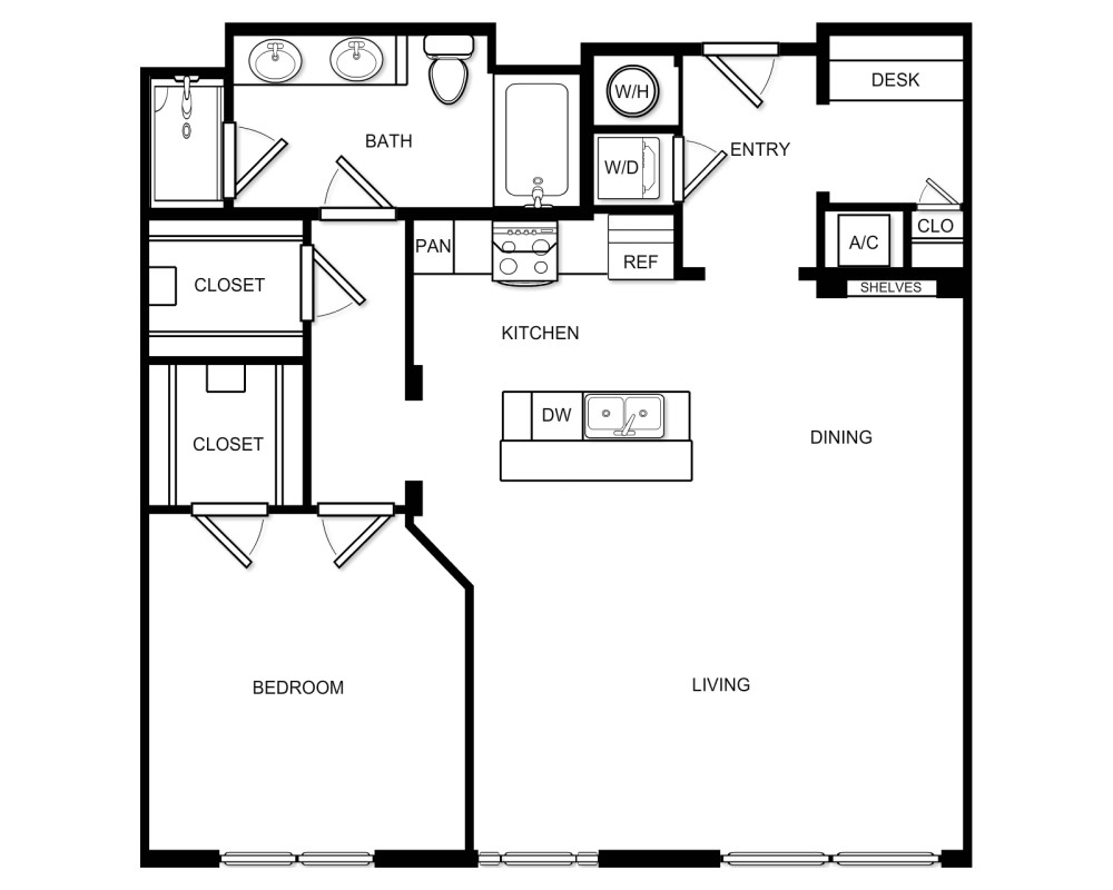 1 bed, 1 bath apartment for rent at 300 2nd Ave Unit 4189, Needham