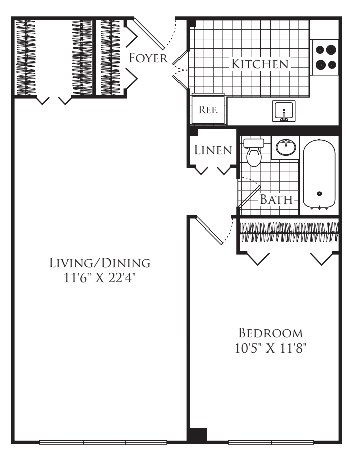 1 bed, 1 bath apartment for rent at 205 Walden St Unit 201, Kendall Square — photo 12 of 12