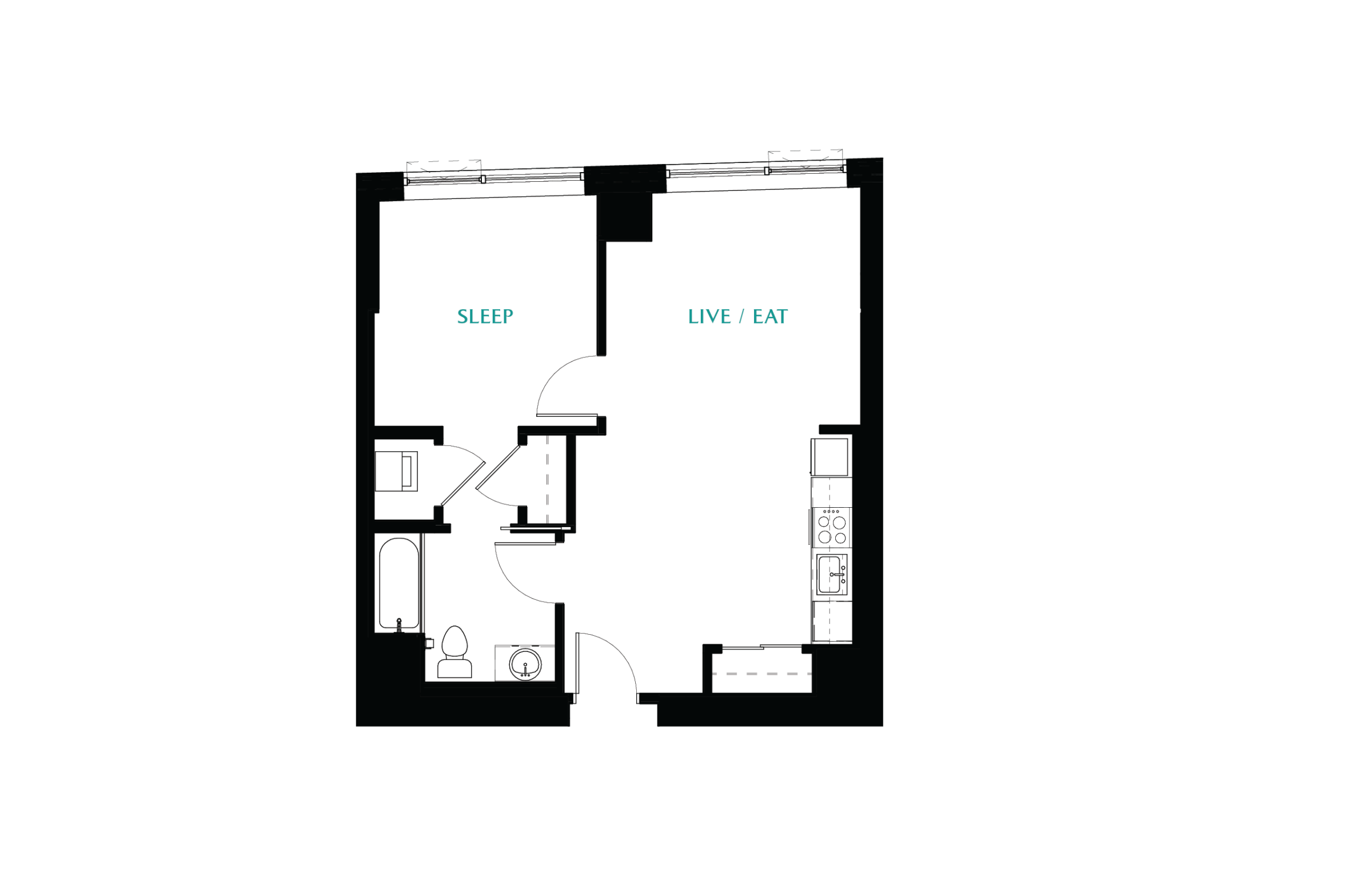 1 bed, 1 bath apartment for rent at 770 Beacon St Unit B2-912, Fenway — photo 17 of 17