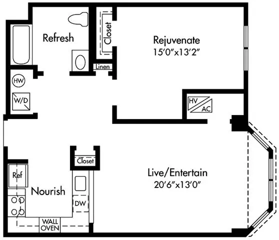 1 bed, 1 bath apartment for rent at 12 Highpoint Cir Unit 8-507, Quincy Center — photo 10 of 16