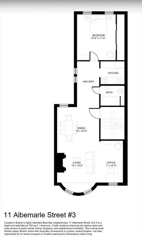 11 Albemarle St, Back Bay