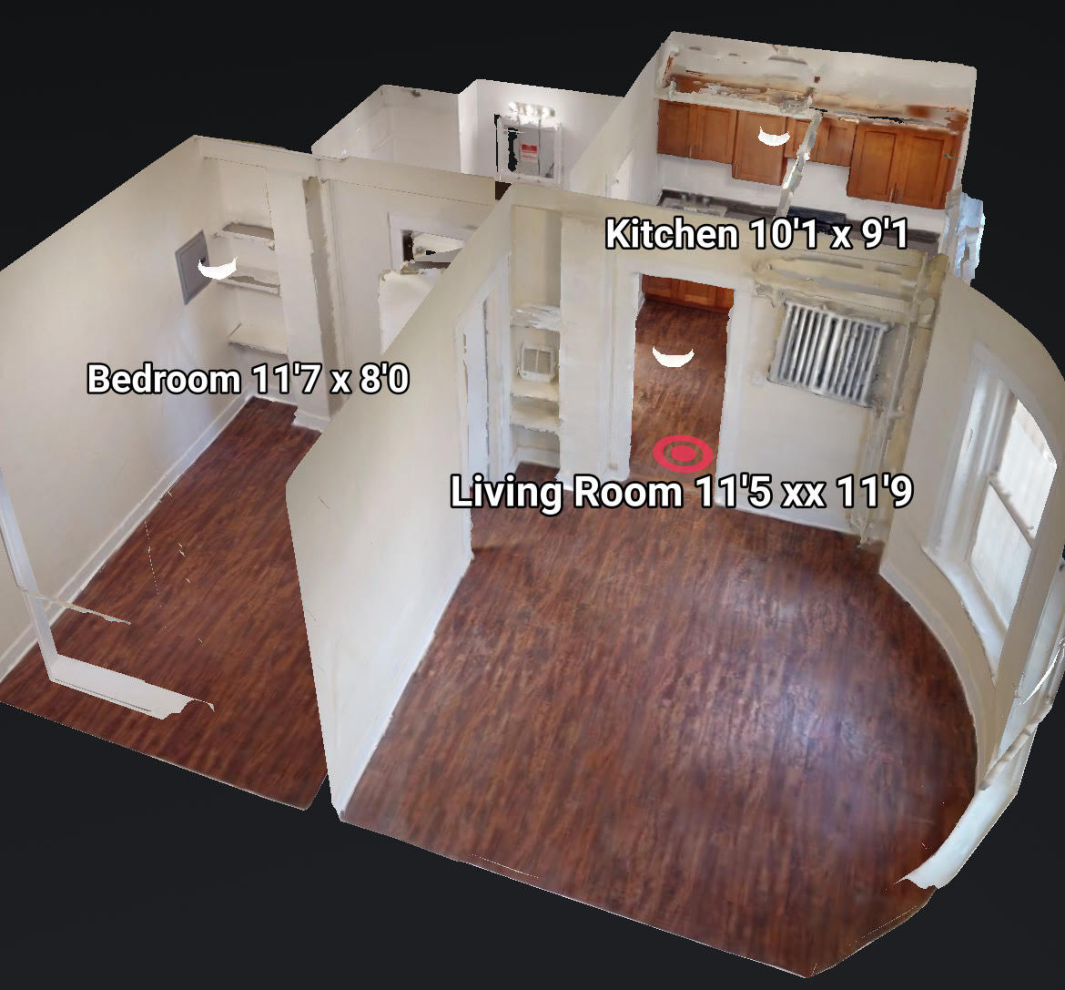 1 split bed, 1 bath apartment for rent at 1381 Commonwealth Ave Unit b, Allston — photo 3 of 5