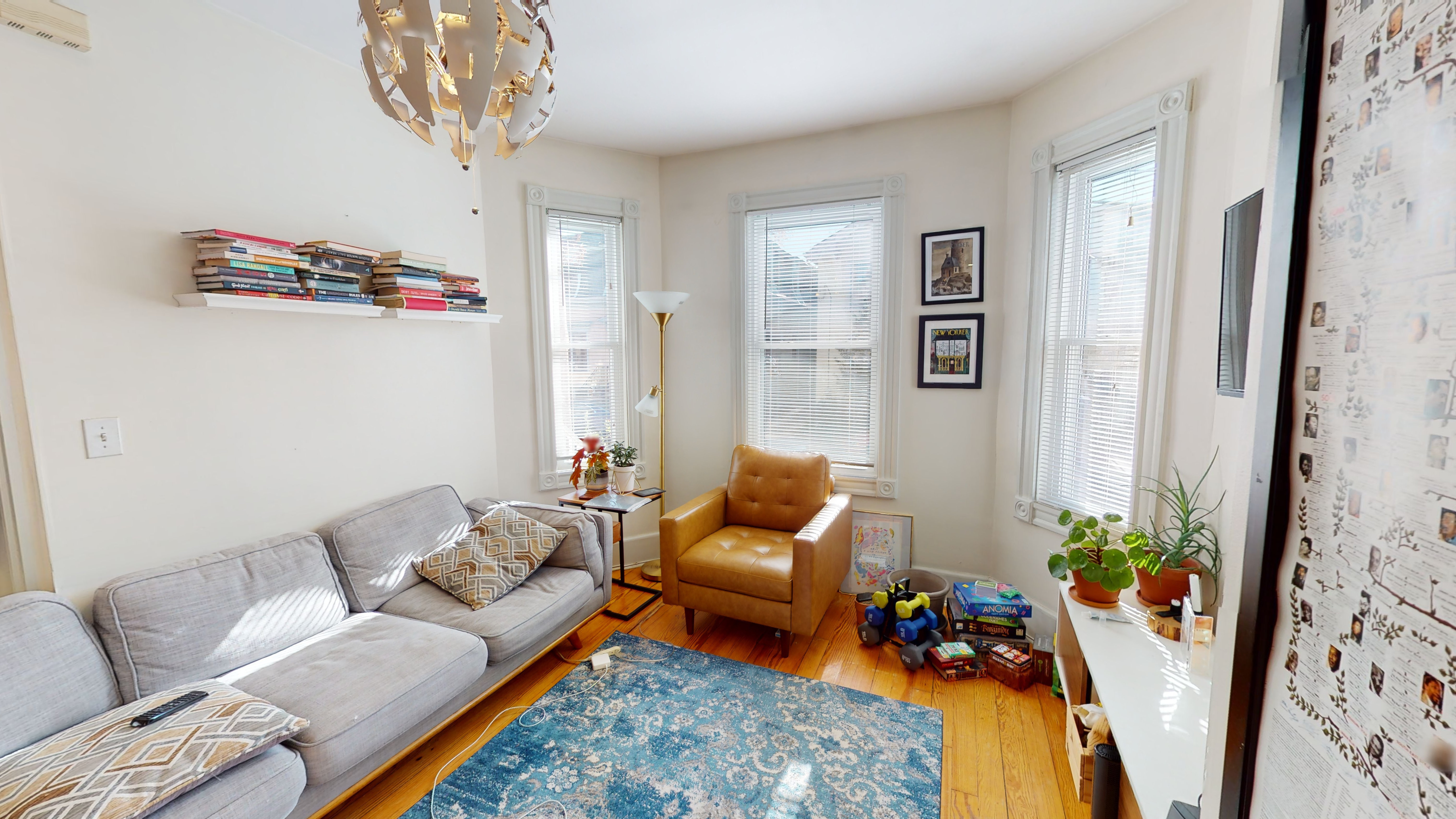 2 bed, 1 bath apartment for rent at 21 Upton St Unit 1, Central Square — photo 1 of 12