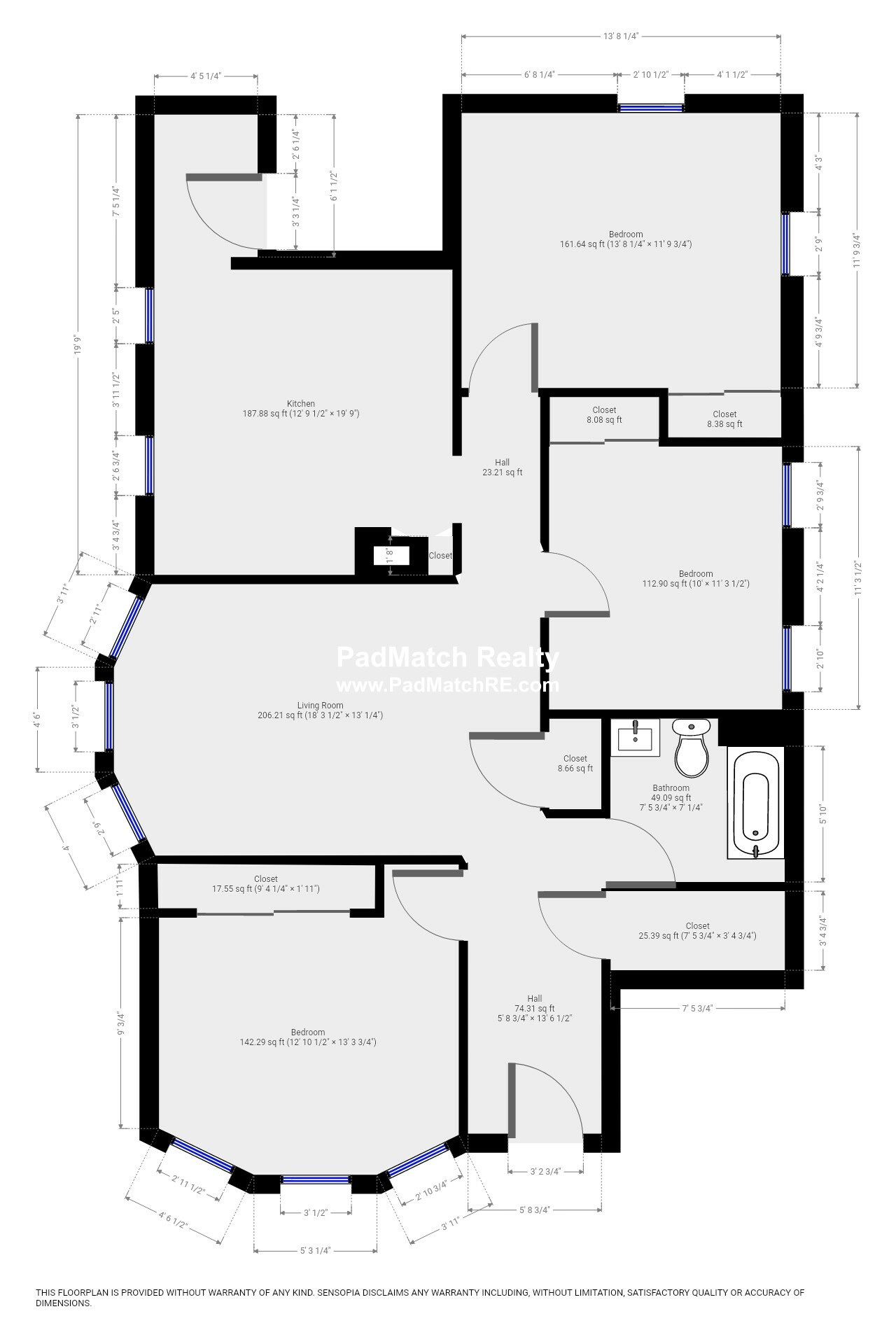 3 bed, 1 bath apartment for rent at 24 Saunders Rd Unit 1, Norwood — photo 11 of 11