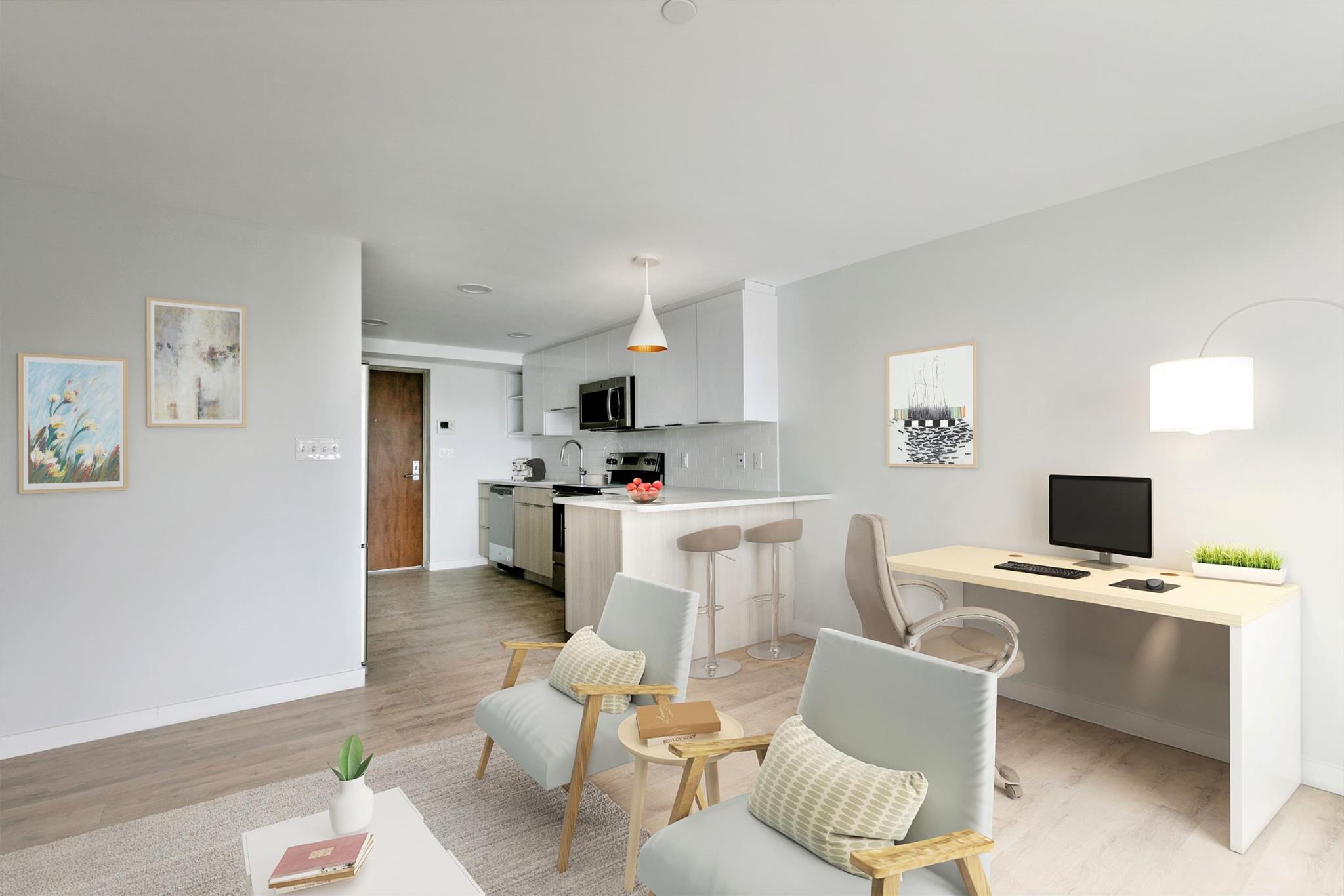 2 bed, 1 bath apartment for rent at 10 Soden St Unit 401, Central Square — photo 4 of 14