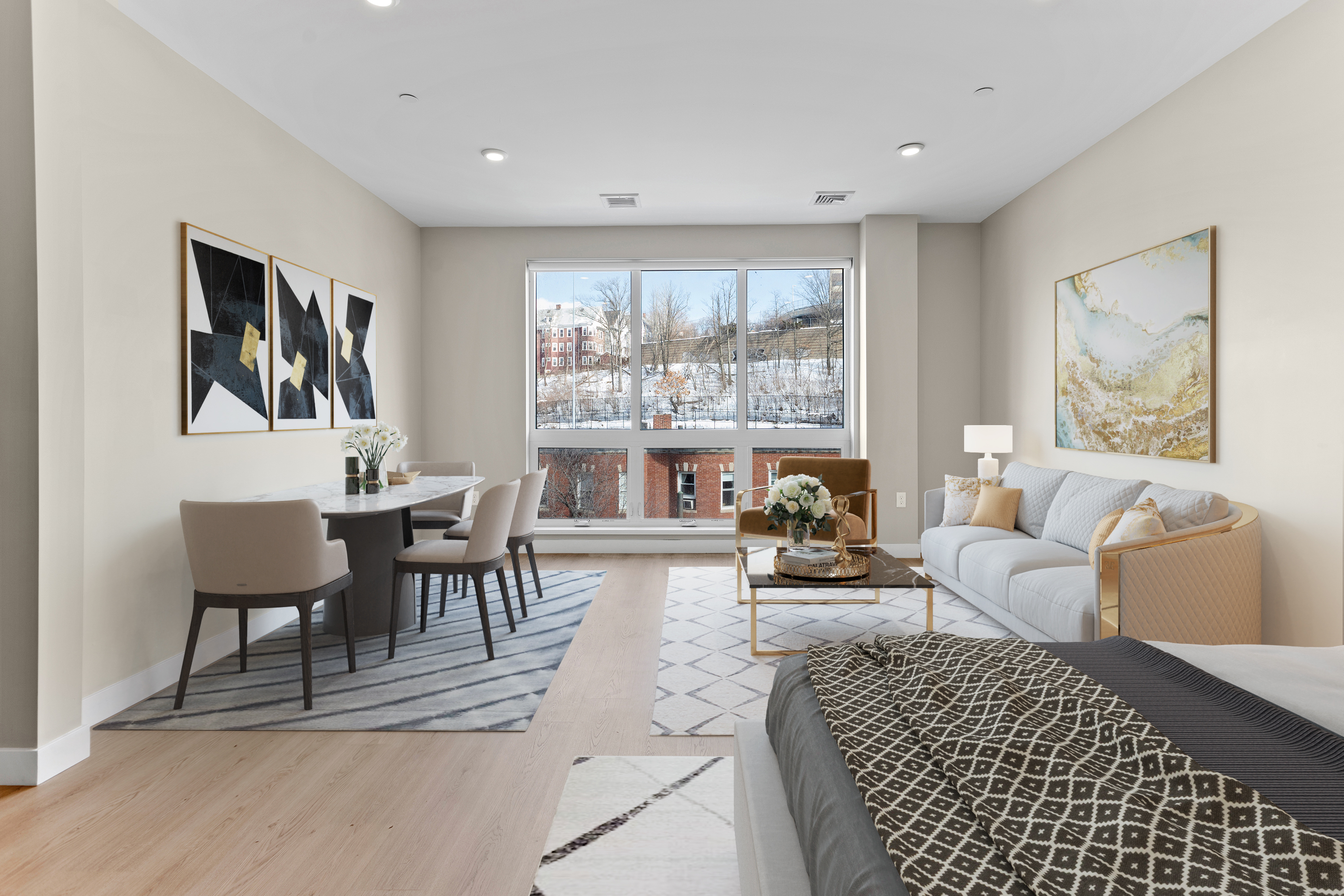 Studio bed, 1 bath apartment for rent at 35 South Huntington Unit 208, Jamaica Plain — photo 3 of 4