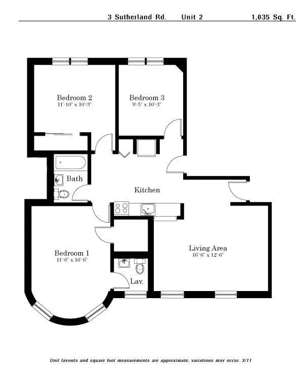 3 Sutherland Rd, Brighton