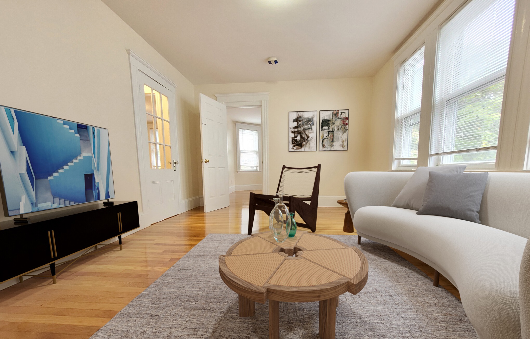 3 bed, 1 bath apartment for rent at 122 Gladstone St Unit C, East Boston — photo 3 of 9