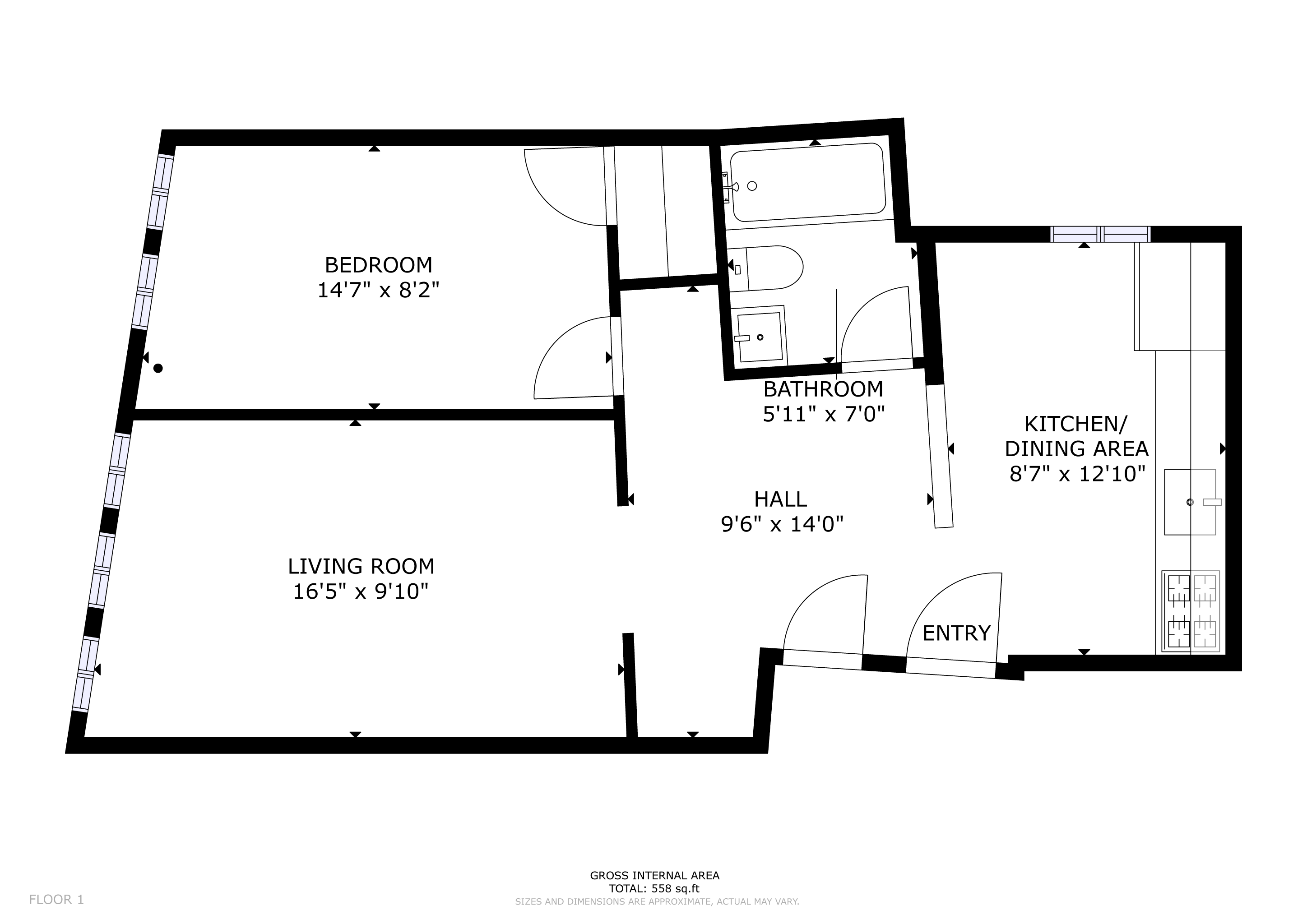 1 bed, 1 bath apartment for rent at 8 Chiswick Rd Unit 43, Brighton — photo 11 of 12