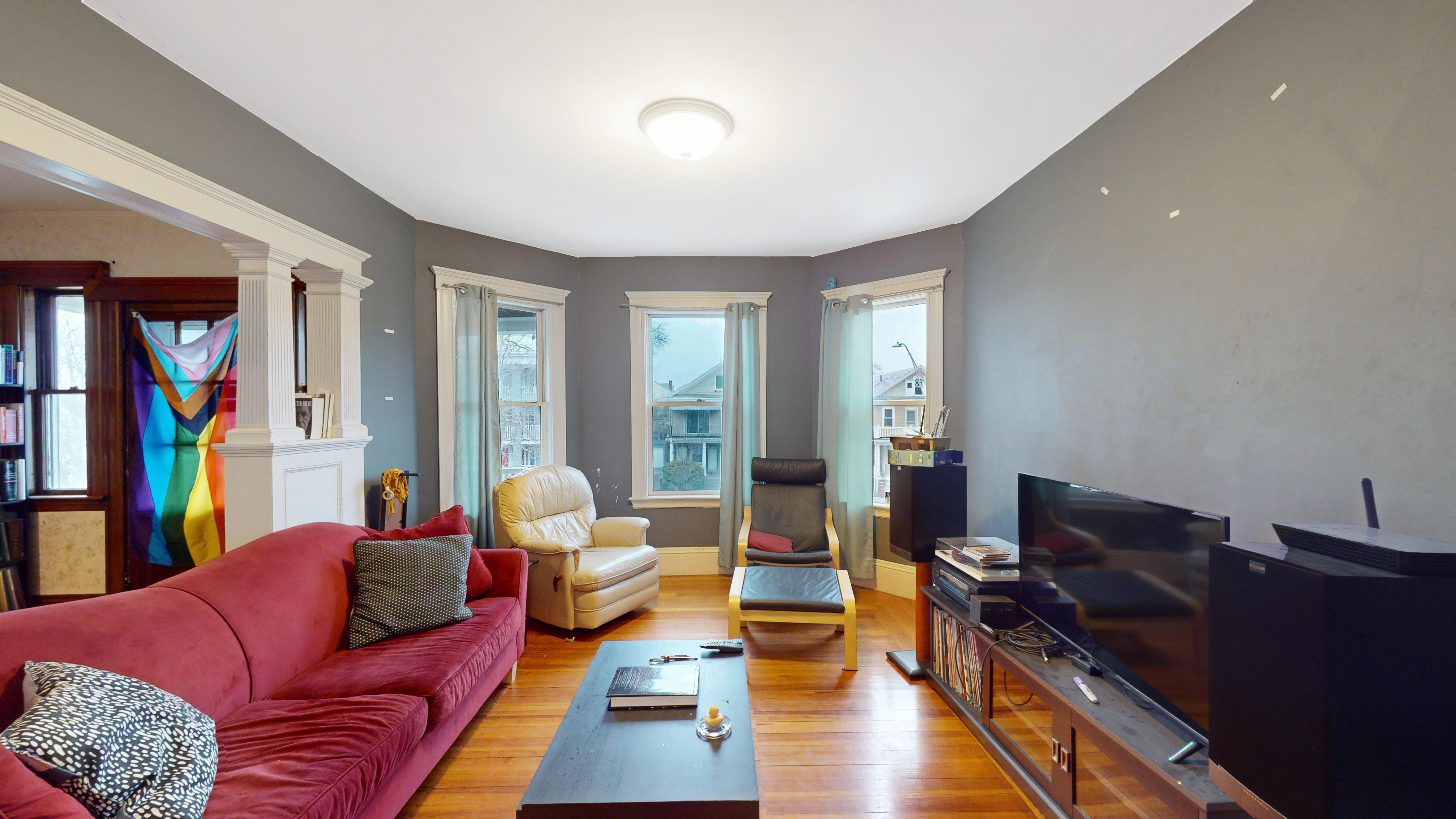 4 bed, 2 bath apartment for rent at 212 Powder House Boulevard Unit 2, West Somerville — photo 3 of 18