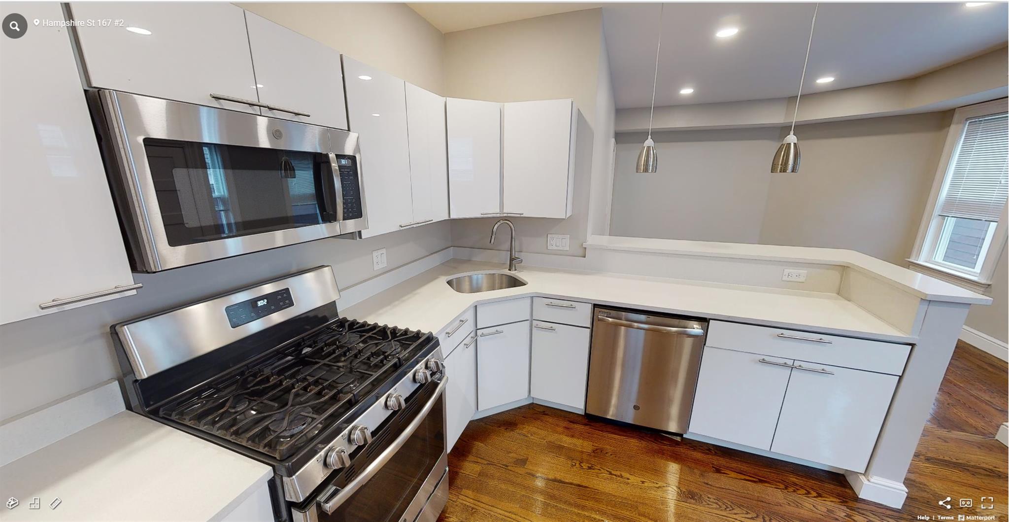 2 bed, 1 bath apartment for rent at 167 Hampshire St Unit 2, Central Square — photo 1 of 8