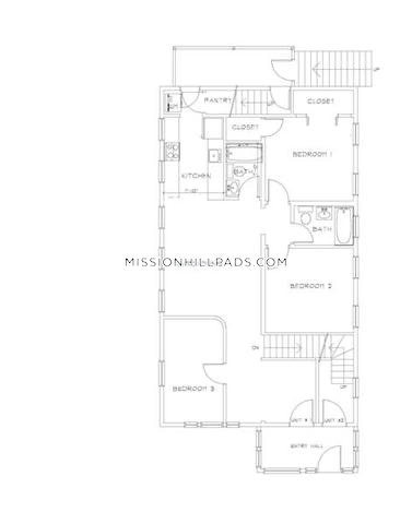 6 bed, 3 bath apartment for rent at 152-154 Parker Hill Ave Unit 1, Mission Hill — photo 37 of 38