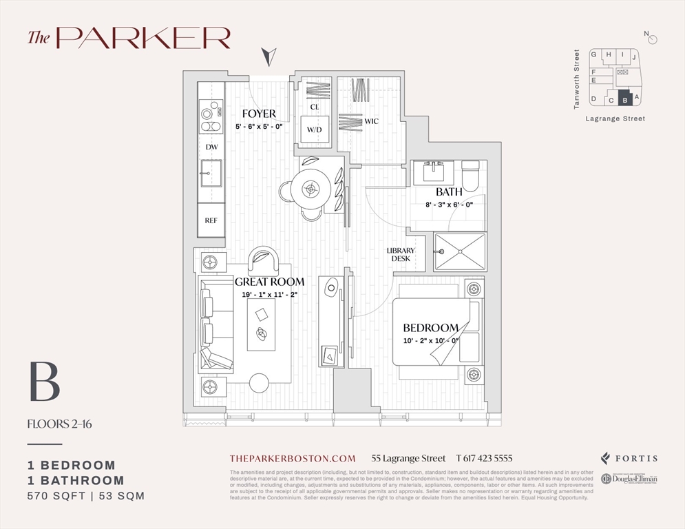 55 Lagrange, Downtown