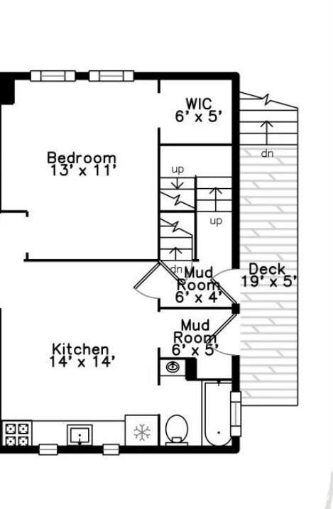 1 bed, 1 bath apartment for rent at 204 High St Unit 1, South Side — photo 2 of 6