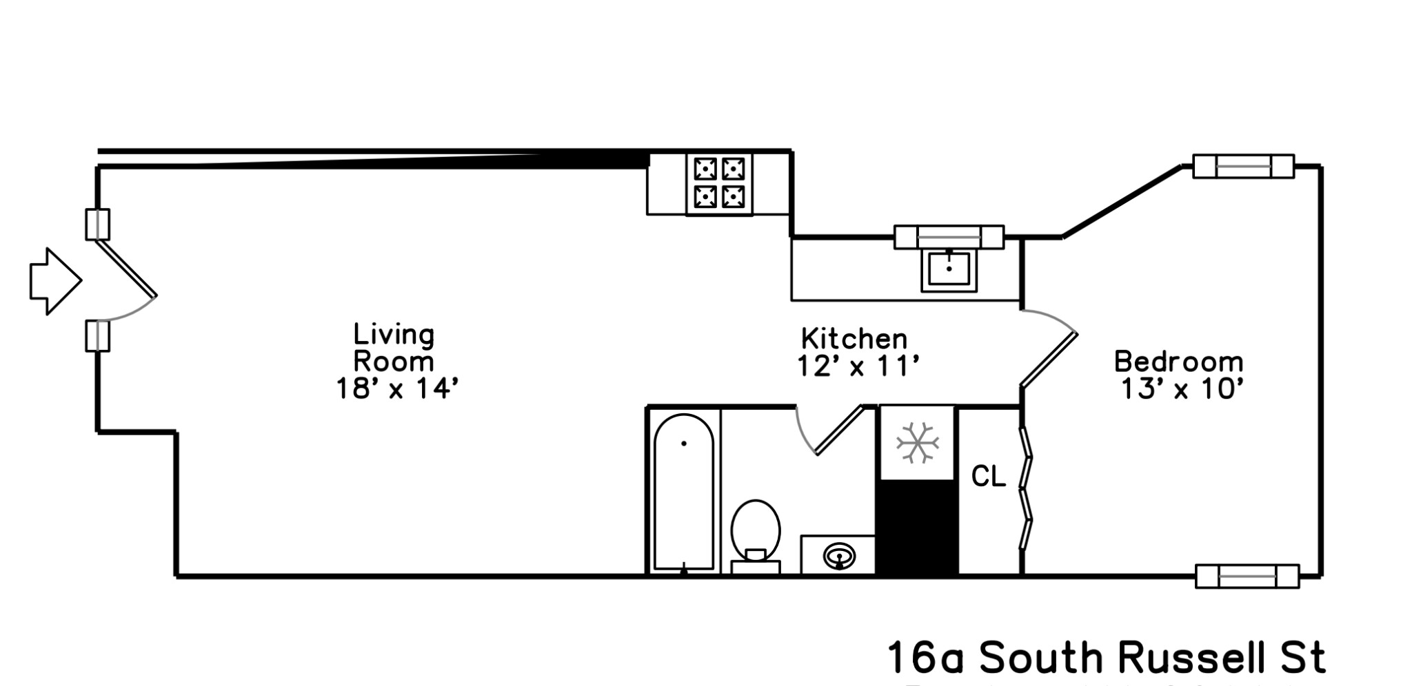 16 South Russell St, Beacon Hill