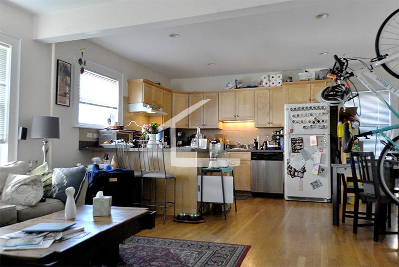 3 bed, 2 bath apartment for rent at 237 Everett St Unit 1, Allston — photo 8 of 8