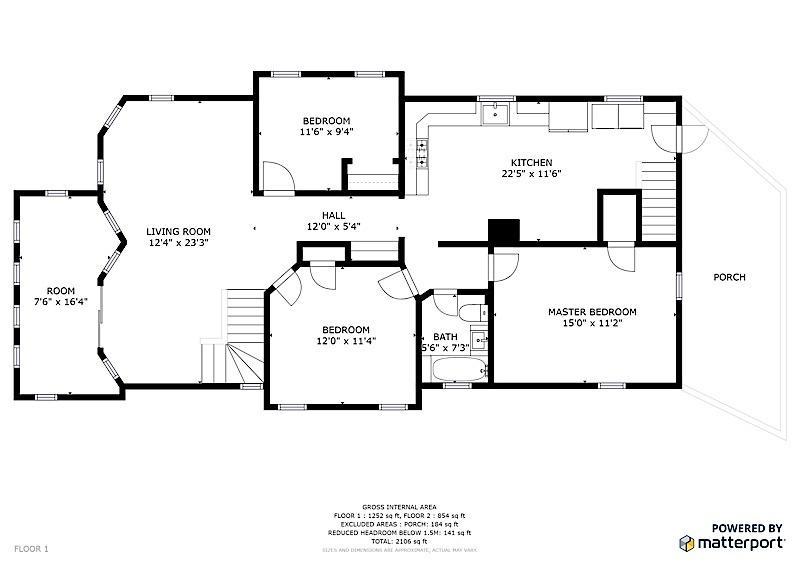 7 bed, 2 bath apartment for rent at 53 Bristol Rd Unit 02, Medford — photo 4 of 5