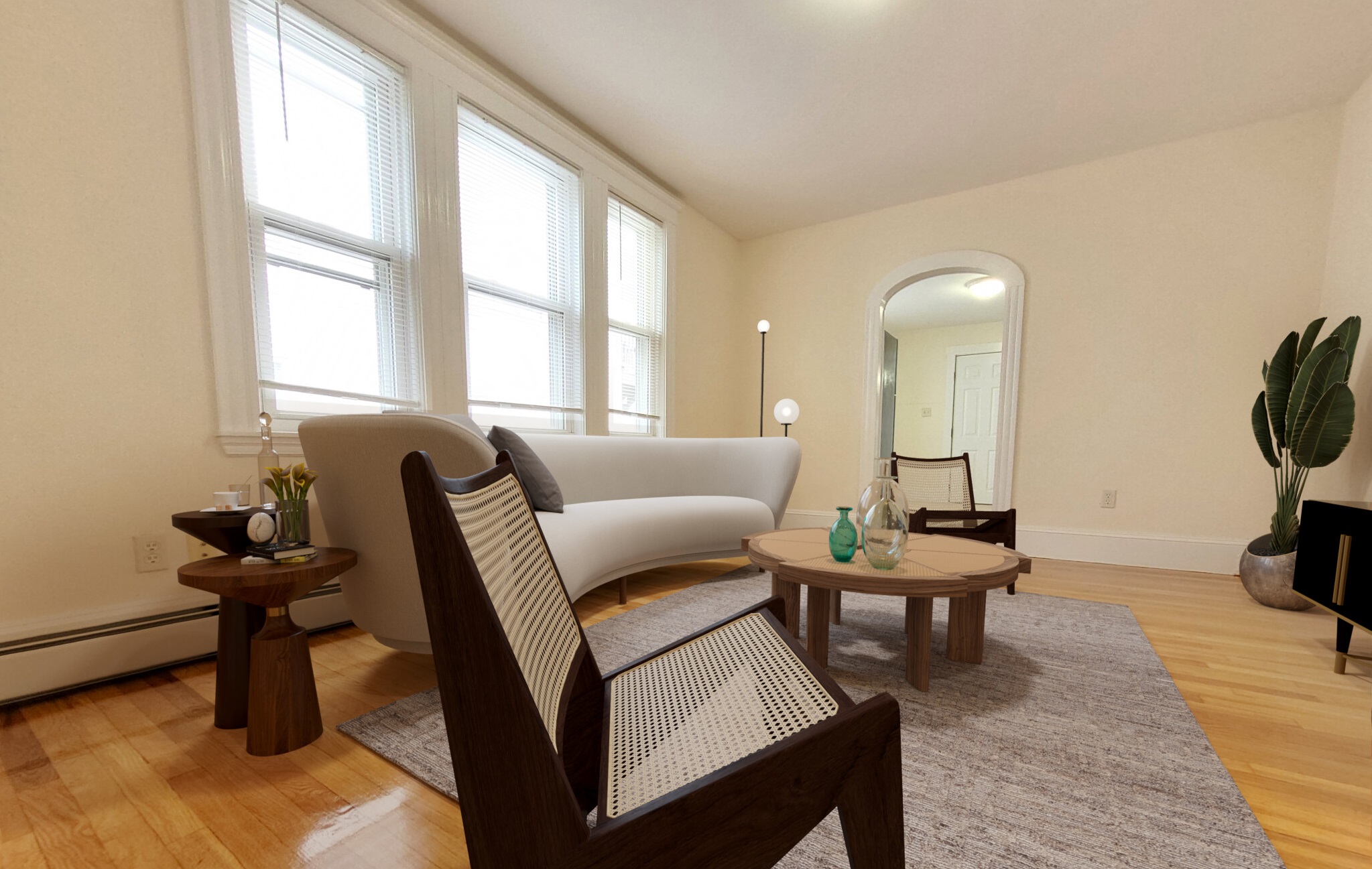 3 bed, 1 bath apartment for rent at 122 Gladstone St Unit C, East Boston — photo 4 of 9