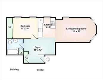 1 bed, 1 bath apartment for rent at 40 Saint Botolph St Unit 1, Back Bay — photo 10 of 11