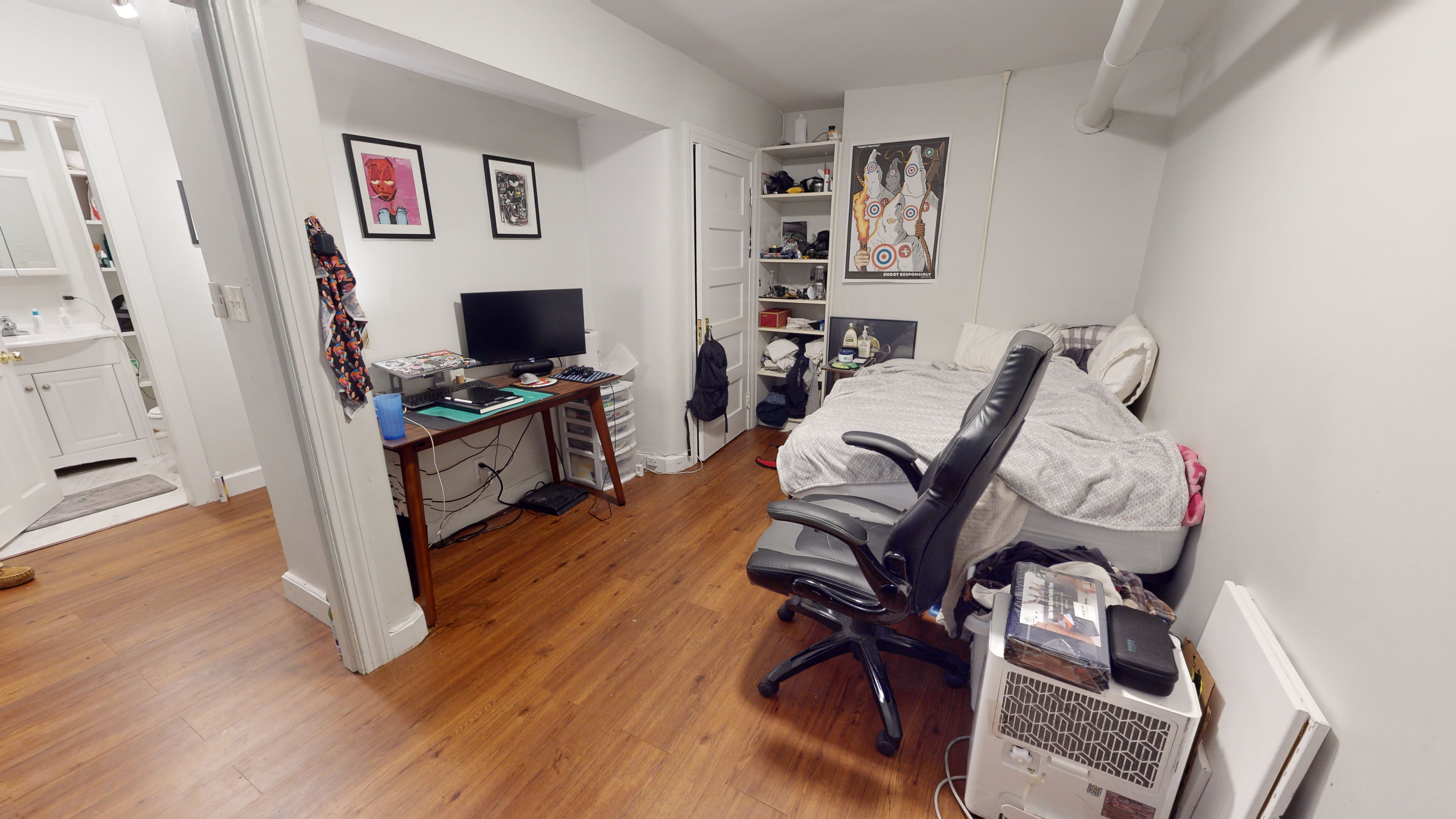 Studio bed, 1 bath apartment for rent at 41 Bowdoin St Unit B, Porter Square — photo 2 of 9