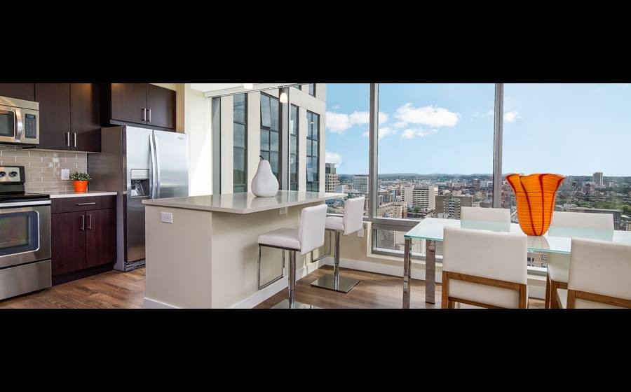 2 bed, 2 bath apartment for rent at 45 Stuart St Unit 2811, Midtown — photo 2 of 6
