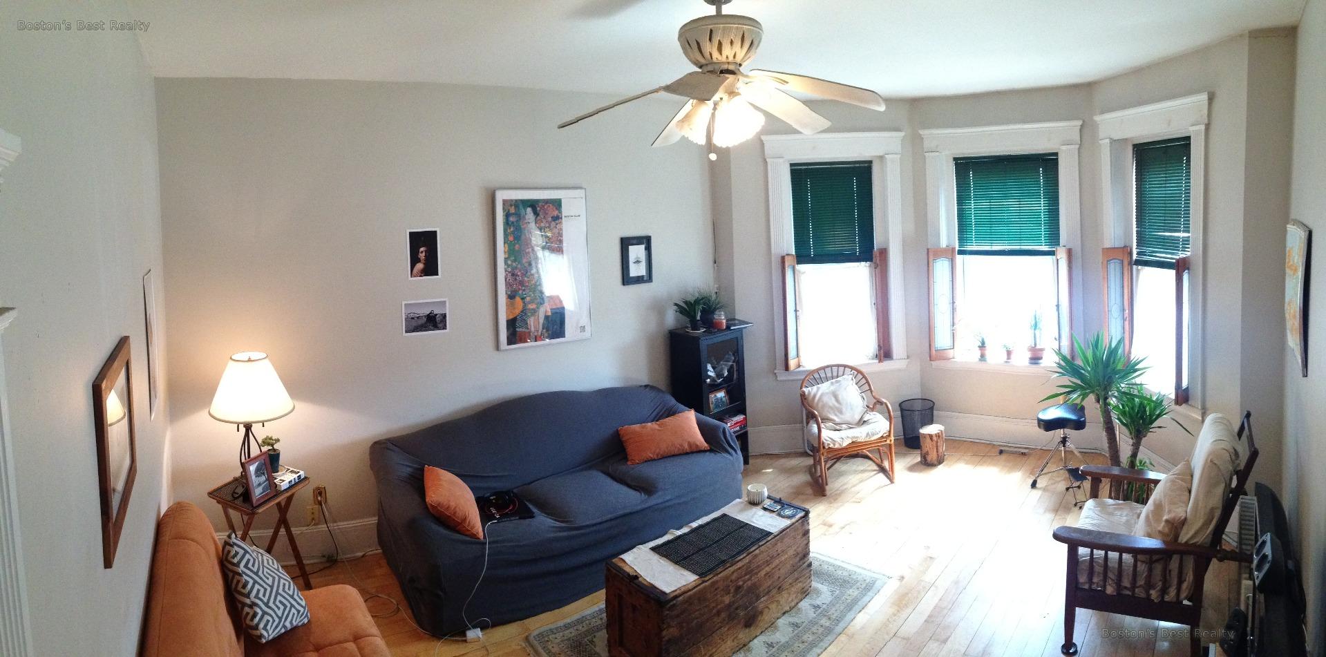 2 bed, 1 bath apartment for rent at 1177 Commonwealth Ave Unit 9, Allston — photo 2 of 5