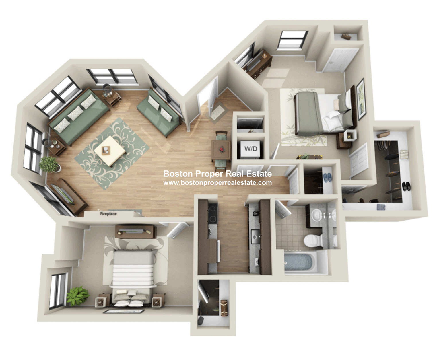 32 Garrison St, Back Bay