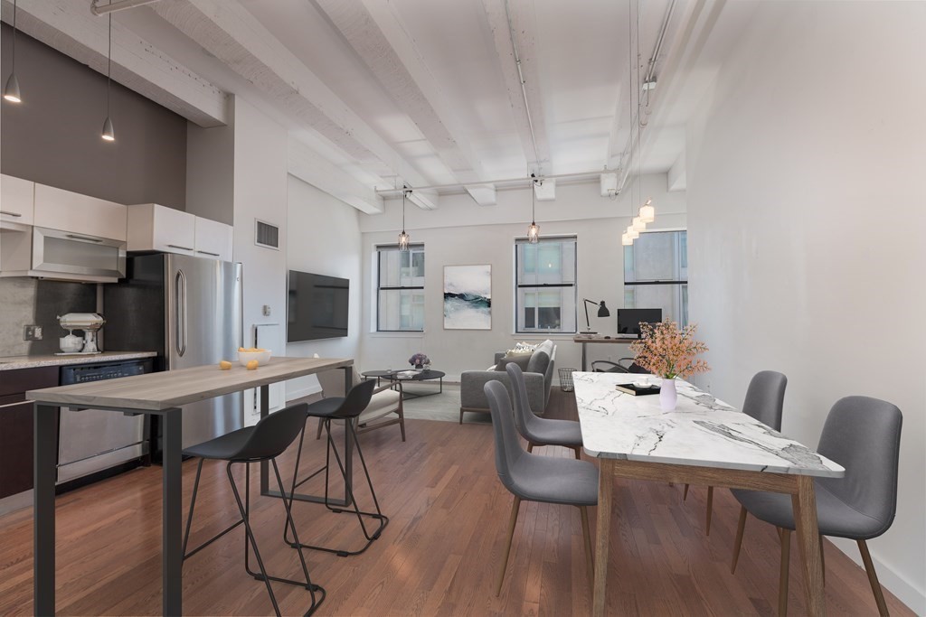 1 bed, 1 bath apartment for rent at 88 Kingston St Unit 5D, Midtown — photo 1 of 6