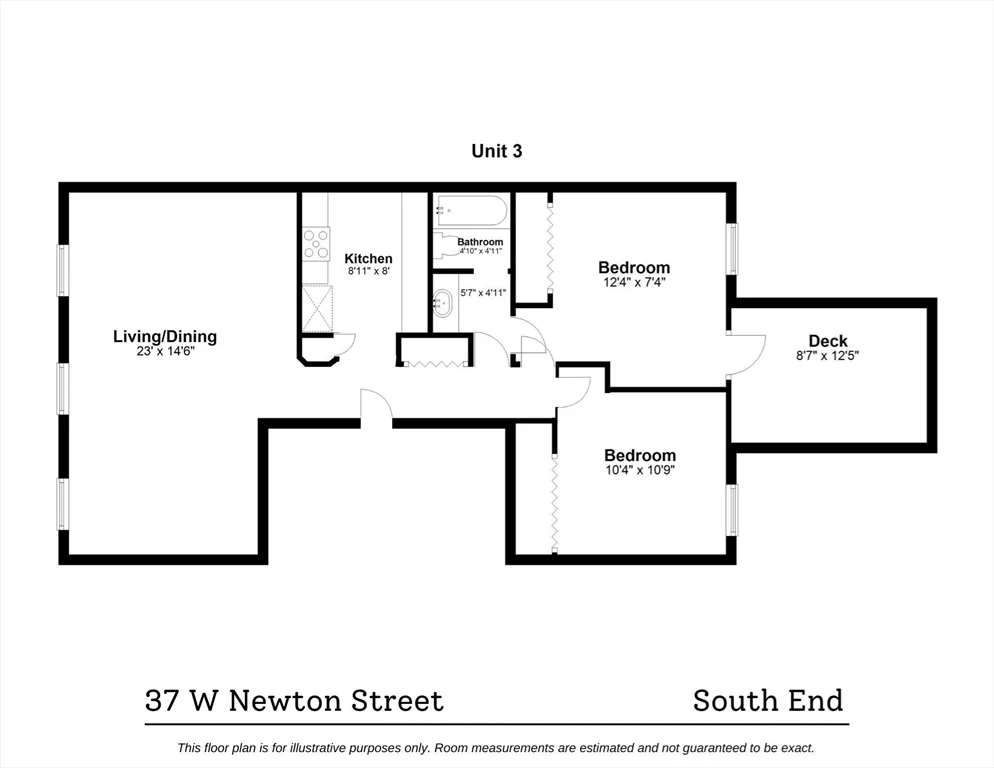 37 W Newton St, South End