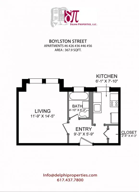 1197 Boylston St, Fenway
