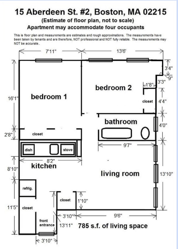 15 Aberdeen St, Fenway